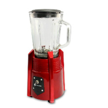 Neuankömmling! Weinlese Red Painted 500W 1.25L Glas Jar Juicer Blender